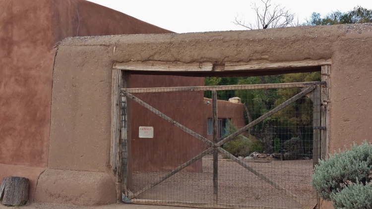 O'Keeffe's hacienda in Abiquiu